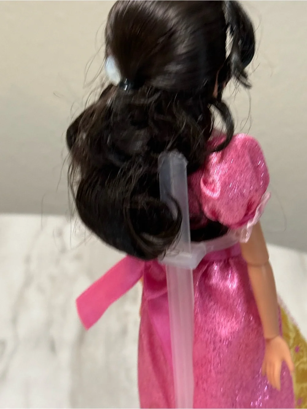 Disney Store Elena of Avalor Princess Isabel Doll wearing her pink dress